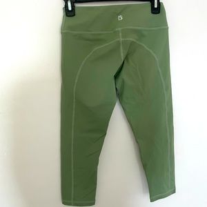 Buff Bunny Green Cropped Leggings